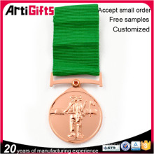 Wholesale promotional products brass copper medal badge pin